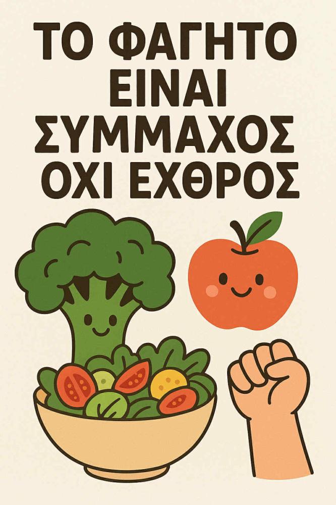 Το φαγητό είναι σύμμαχος, όχι εχθρός